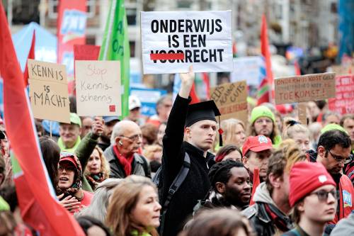 AMSTERDAM - ANP RAMON VAN FLYMEN