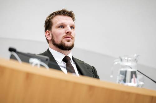 Demissionair minister Gouke Moes ROBIN VAN LONKHUIJSEN / ANP