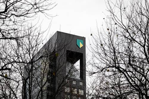 Headquarters ABN AMRO. ANP RAMON VAN FLYMEN