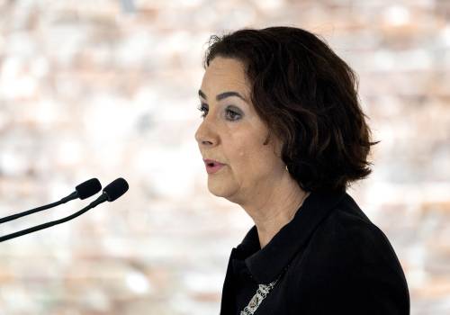 ANP @ Koen van Weel - Women must stand together against hate and sexism, says Amsterdam mayor