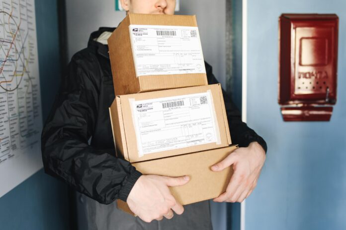 Package delivery and customs