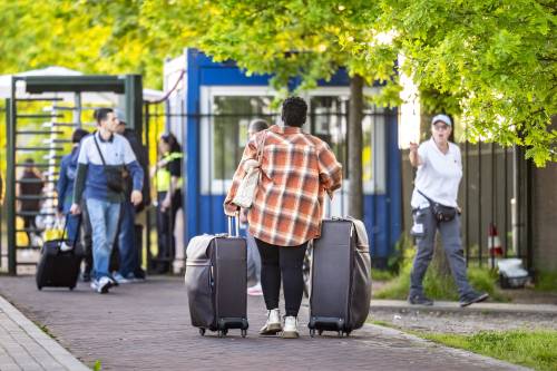 ANP & Marcel Jurian de Jong - Dozens of asylum seekers return to Ter Apel registration centre