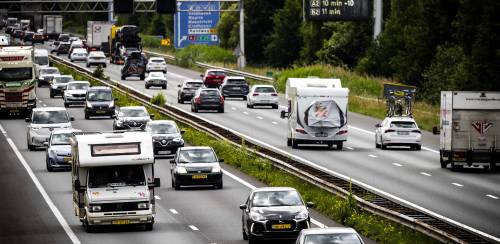 Traffic in highway