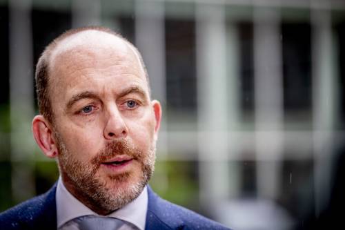 Minister for Asylum Affairs Bart van den Brink - ROBIN UTRECHT / ANP