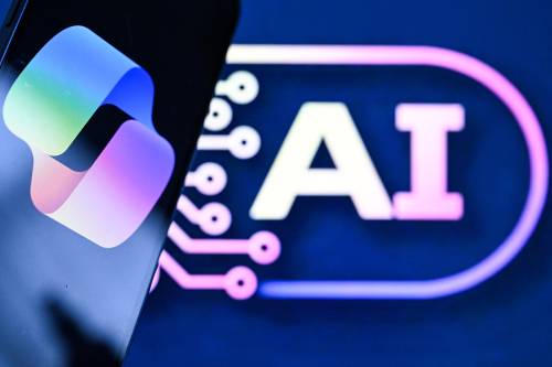 Artificial Intelligence and Microsoft Copilot seen on screens Kirill KUDRYAVTSEV / AFP