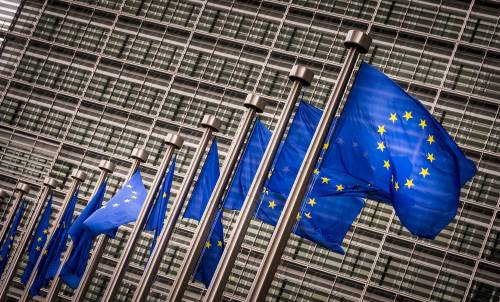The Berlaymont building in Brussels, the headquarters of the European Commission. ANP LEX VAN LIESHOUT