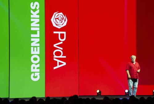Hans Spekman during the Oprichtingscongres Progressief Nederland (PRO) in the Brabanthallen. JEROEN JUMELET / ANP