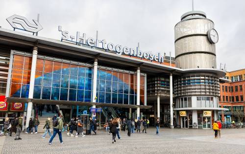 Exterieur Centraal Station Den Bosch