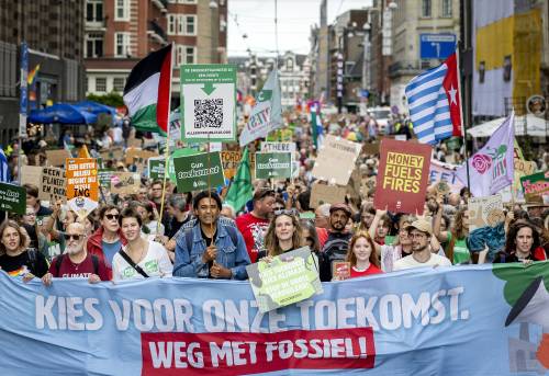 Demand for action to deal with climate change