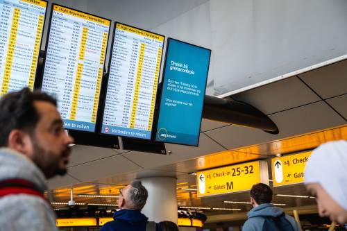 Online app of Schipol at risk